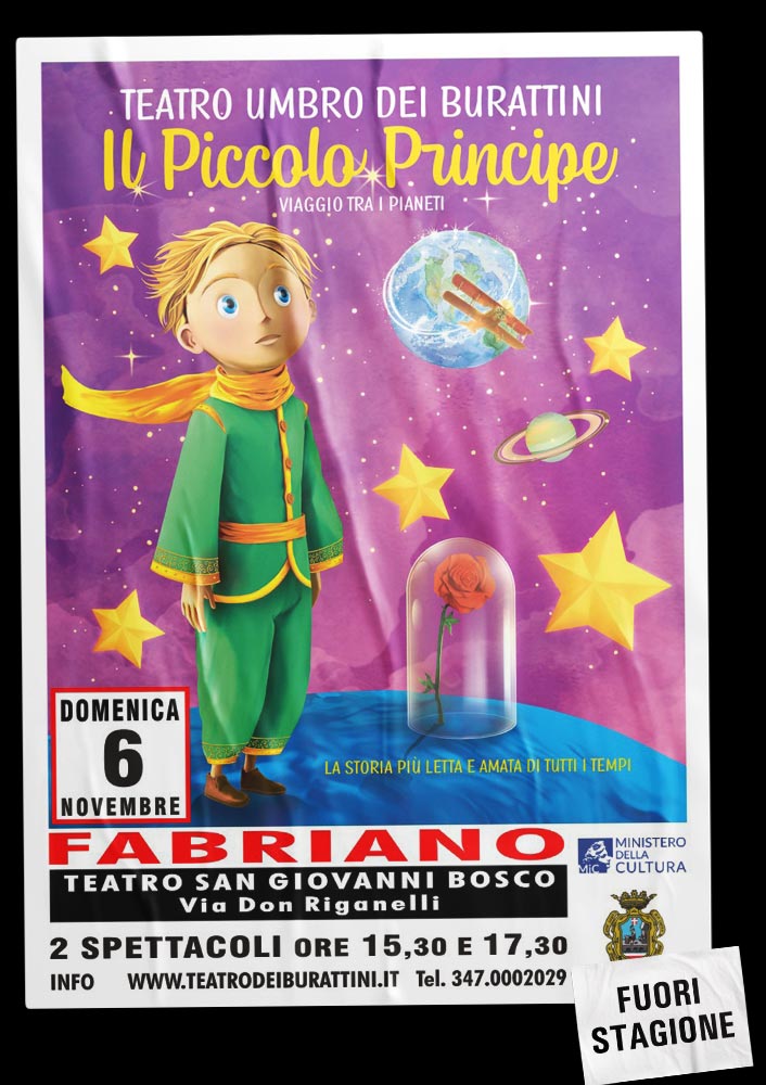 il piccolo principe teatro dei burattini