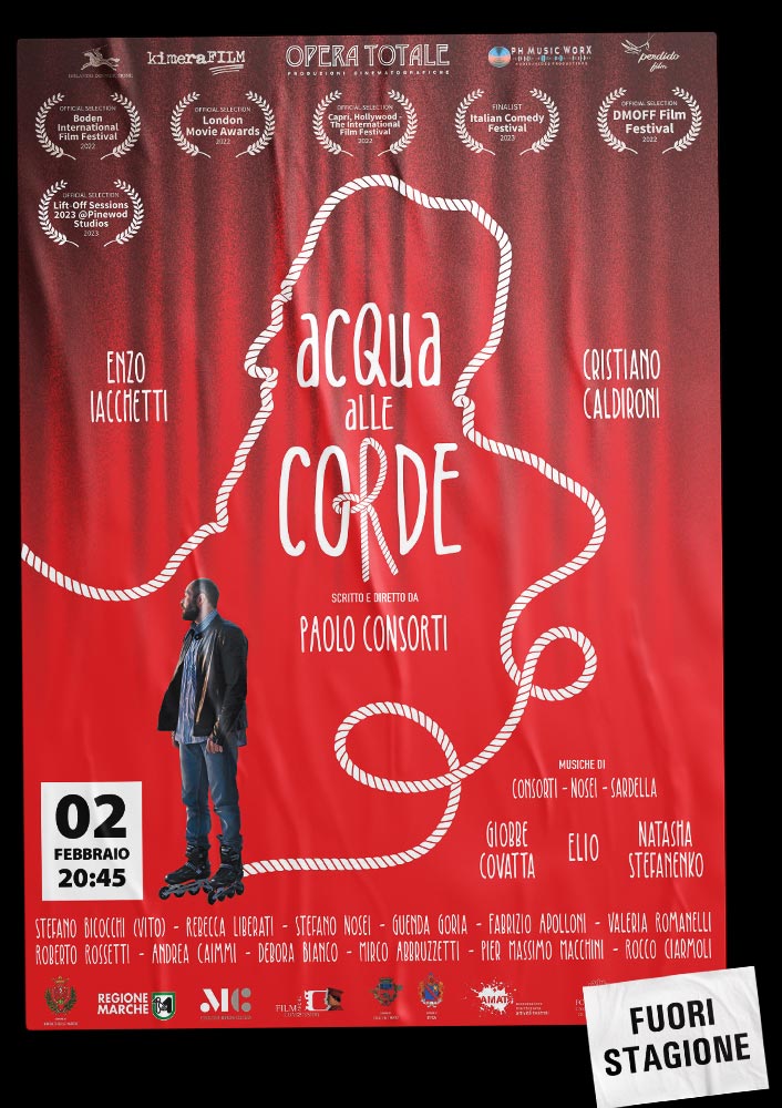 poster acqua alle corde